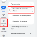Como utilizar o Planeador de Palavras-Chave para definir o orçamento